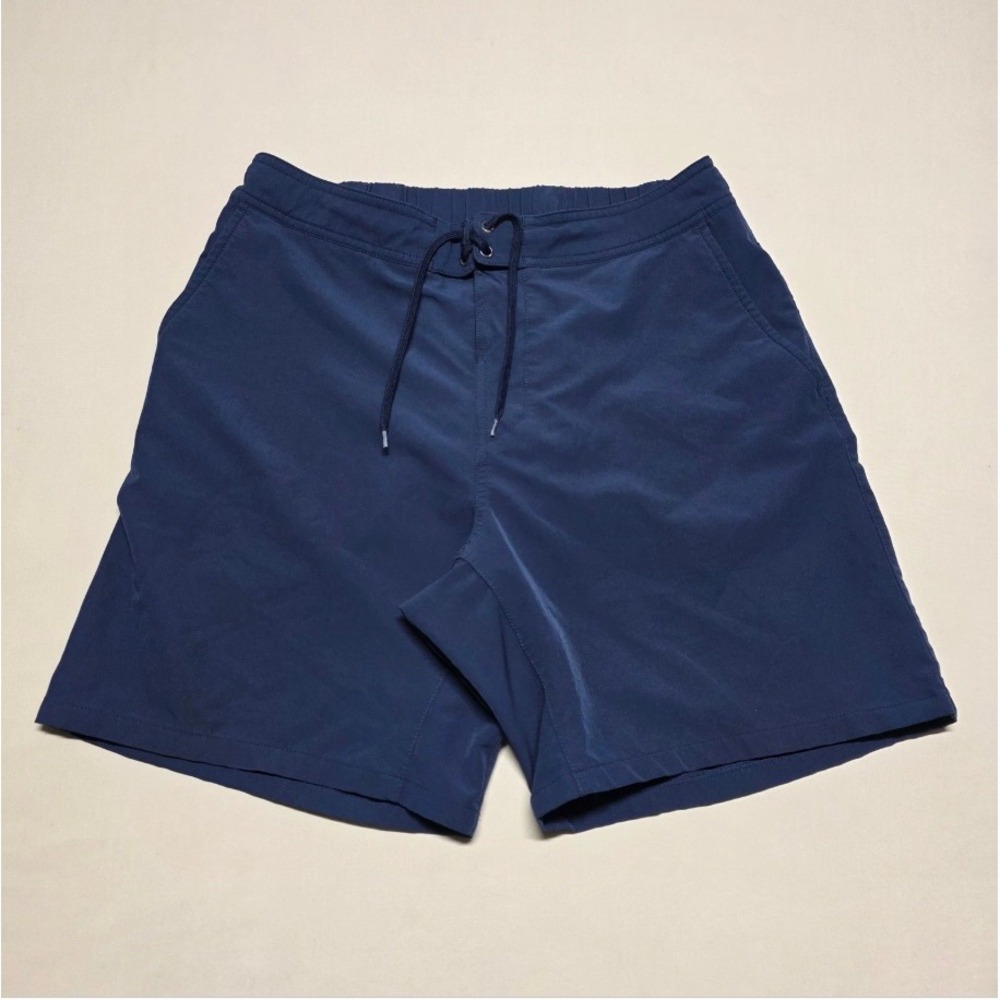 Ten Thousand Men The Foundation Large Short Navy Athletic Drawstring Above Knee